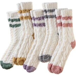 ❤️Women Fuzzy Microfiber Soft Cozy Plush Warm Comfy Thermal Home Sleeping Socks